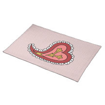 Paisley Heart Placemat