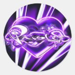 Paisley Round Sticker