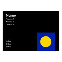Palau Business Card Templates