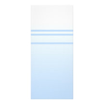 Pale Blue Simple Elegant Design. Full Color Rack Card