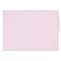Pale pink Diagonal Stripes. Greeting Card