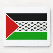 Palestine Keffiyeh Flag Mouse Pad