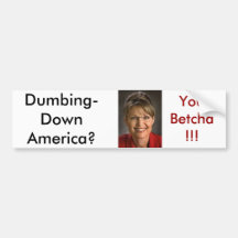 Palin1 Bumper Sticker