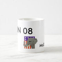 PALIN 08, McCAIN too Mugs