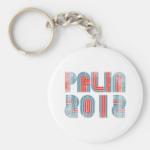 PALIN 2012 blue Faded.png Key Chain