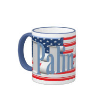 PALIN 2016 Mug, Powder Blue 3D, Old Glory