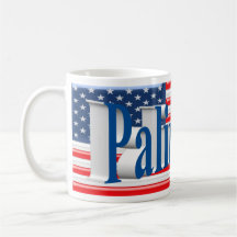 PALIN 2016 Mug, Sea Blue 3D, Old Glory