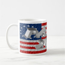 PALIN 2016 Mug, White 3D, Betsy Ross