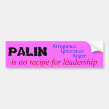 Palin Bumper Stickers