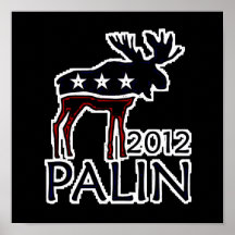 Palin Moose 2012 Print