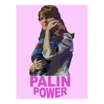 Palin Power Post Card