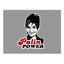 PALIN POWER POST CARDS