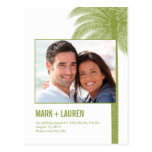 Palm Beach Photo Save The Date Card Post Card