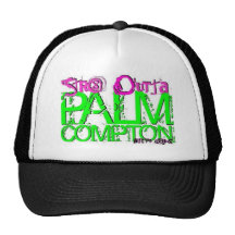 PALM COMPTON- trucker hat