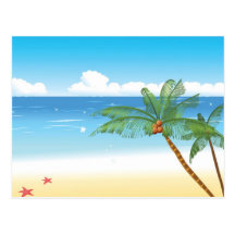 palm tree post cards