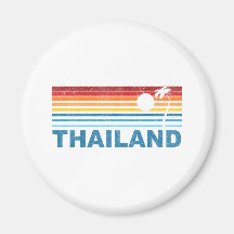 Palm Tree Thailand Fridge Magnet