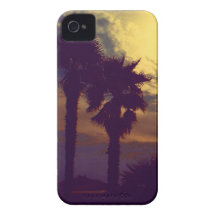 palm trees iPhone 4 Case-Mate case