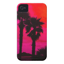 palm trees iPhone 4 Case-Mate case