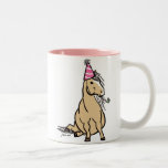 Palomino Party Pony Coffee Mugs
