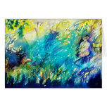 PAN AND DEER CARD