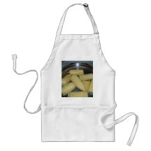 Pan of corn  Apron