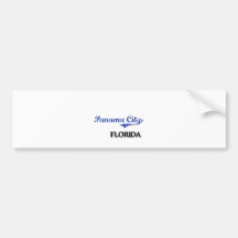 Panama City Florida City Classic Bumper Sticker