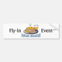 Pancake Bacon Juice Fundraiser Bumper Sticker
