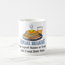 Pancake Bacon Juice Fundraiser Coffee Mug