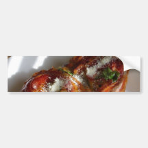 Pancetta And Basil Wrapped Chicken Bumper Stickers
