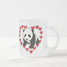 Panda Bear Love Coffee Mugs