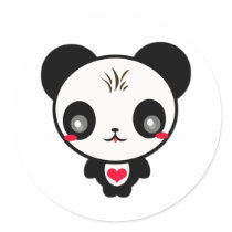 Panda Cute stickers