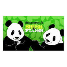 Panda Dentist Business Cards