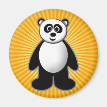 Panda Design Refrigerator Magnet