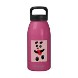 Panda In Love Water Bottle water bottles
