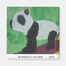Panda Kids Art Magnet