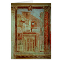 Panel from Cubiculum from the bedroom of the Card