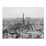 Panoramic Eiffel Tower Post Card