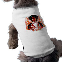 Panther-Baseball-1White-T-2 Doggie T Shirt