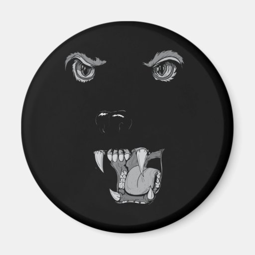Panther Fridge Magnet