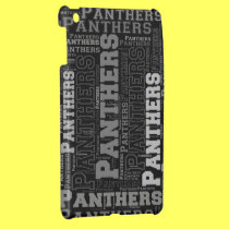 Panthers Text Collage ipad mini cases