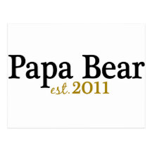 Papa Bear est 2011 Post Card