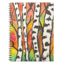 Paper Birch Note Book