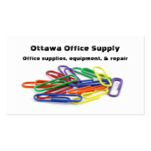 Paper Clip Business Cards