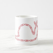 Paper Clips Snail Mug
