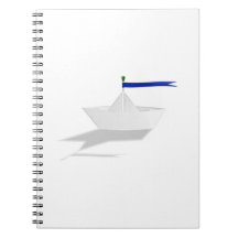 Paper Toy Boat Note Book