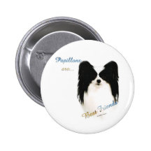 Papillon Best Friend 2 - Button
