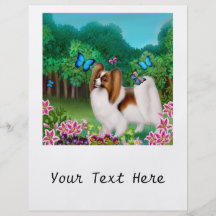 Papillon in Garden Flyer