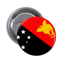 Papua New Guinea Flag Pinback Buttons