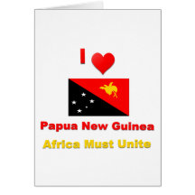 Papua New Guinea Greeting Cards