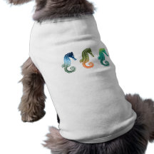 Parade of Tropical Seahorses Pet Clothes